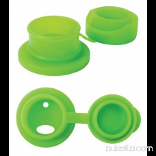 Pura Sport Big Mouth Silicone Sport Top Green (Plastic Free, NonToxic Certified, BPA Free) 551122155